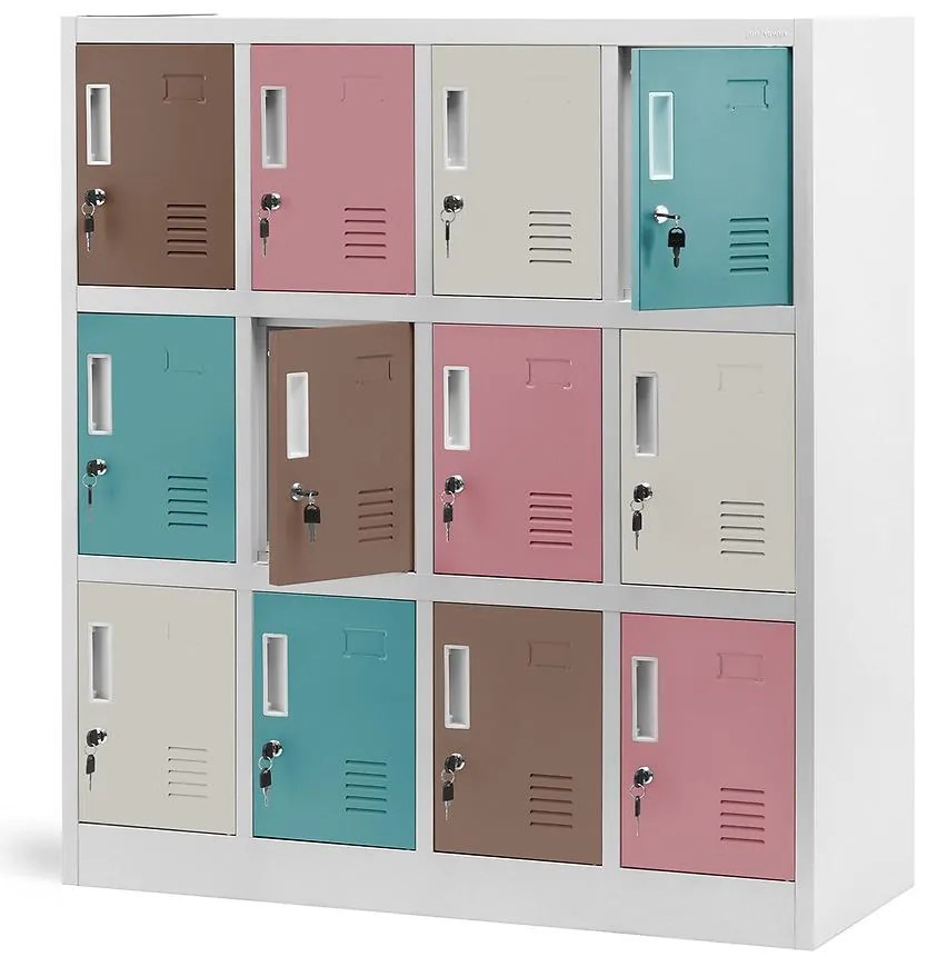 Skriňa OLA kovová pastelová/viacfarebná