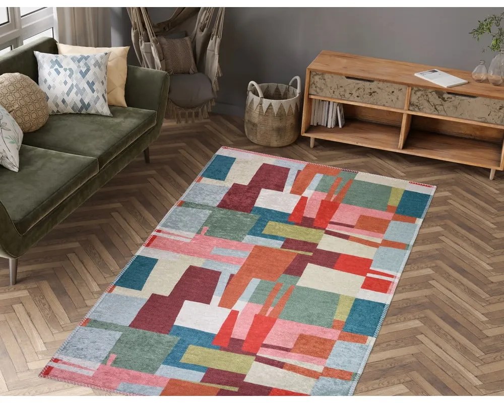 Prateľný koberec 160x230 cm Blocks of Fun – Vitaus