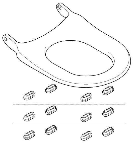 GROHE 14924SH0 - WC sedadlo SENSIA ARENA dura biela