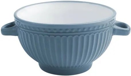 Florina Keramická polievková miska Doric 620 ml, modrá