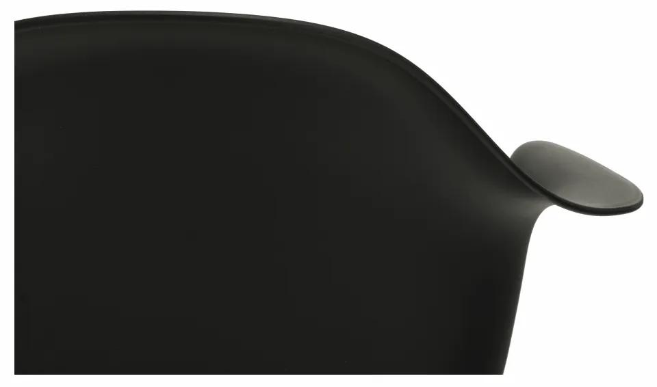 Čierne jedálenské kreslo LIZBONA