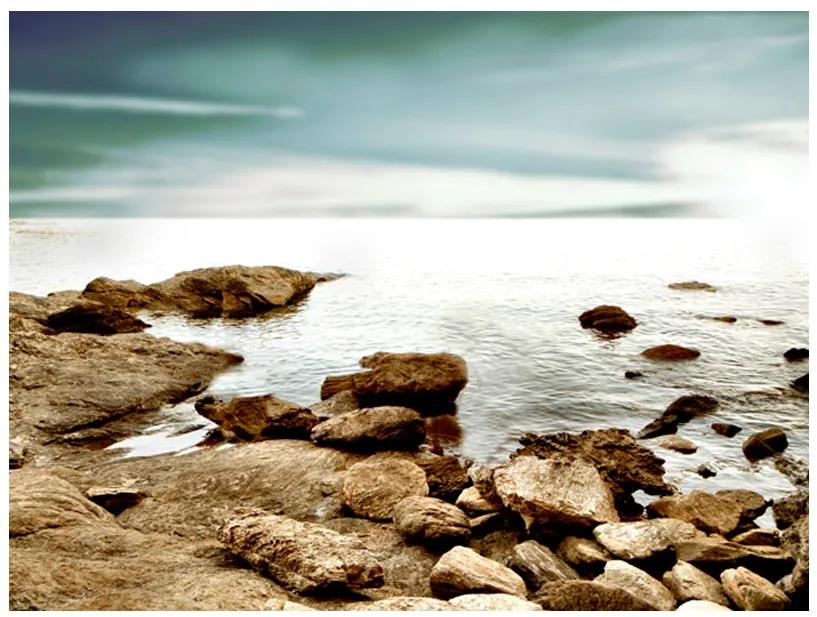 Artgeist Fototapeta - Rocky beach Veľkosť: 200x154, Verzia: Premium