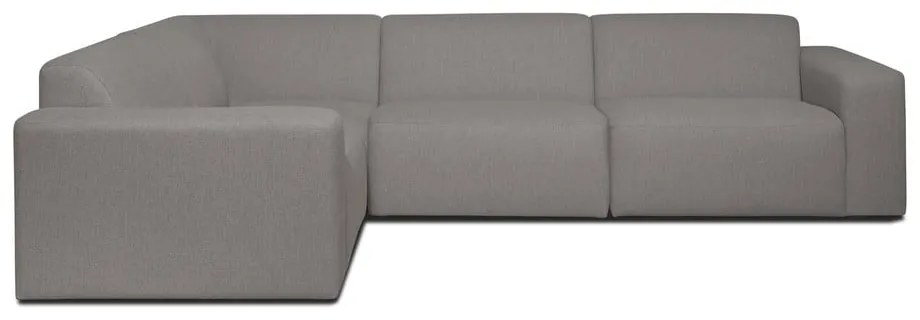 Sivá rohová pohovka (ľavý roh) Roxy – Scandic