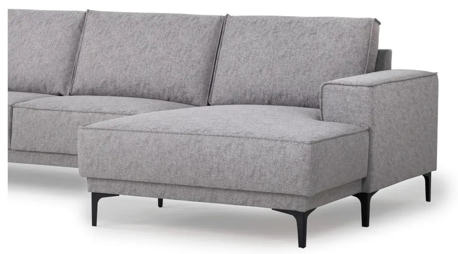 Svetlosivá rohová pohovka (pravý roh) Copenhagen – Scandic