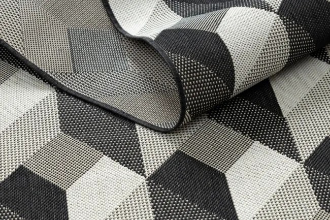 Koberec Floorlux sizal flat 48624/690 3D kocky
