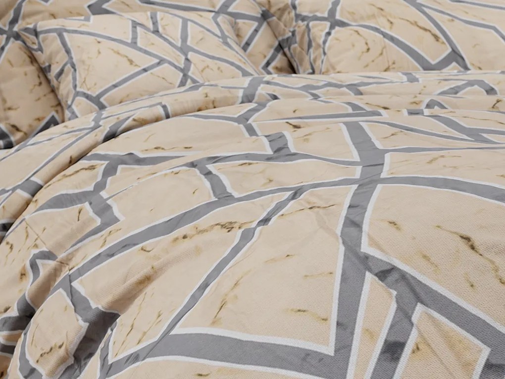 Bavlnené obliečky SORGI krémové Rozmer obliečky: 70 x 90 cm | 140 x 200 cm