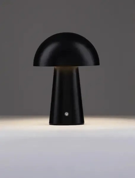 Dizajnová stojaca lampa Ande Čierna