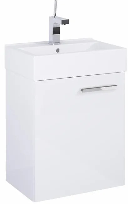 Set Mini 45 skrinka + umývadlo 1D biela