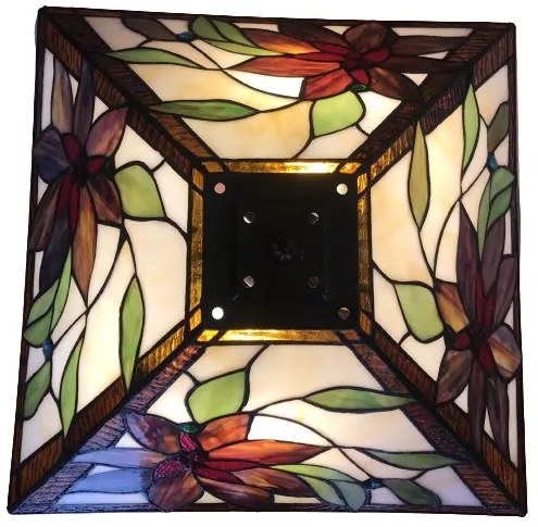 Tiffany Lampa do obývačky ALYA 64*Ø43 2*E