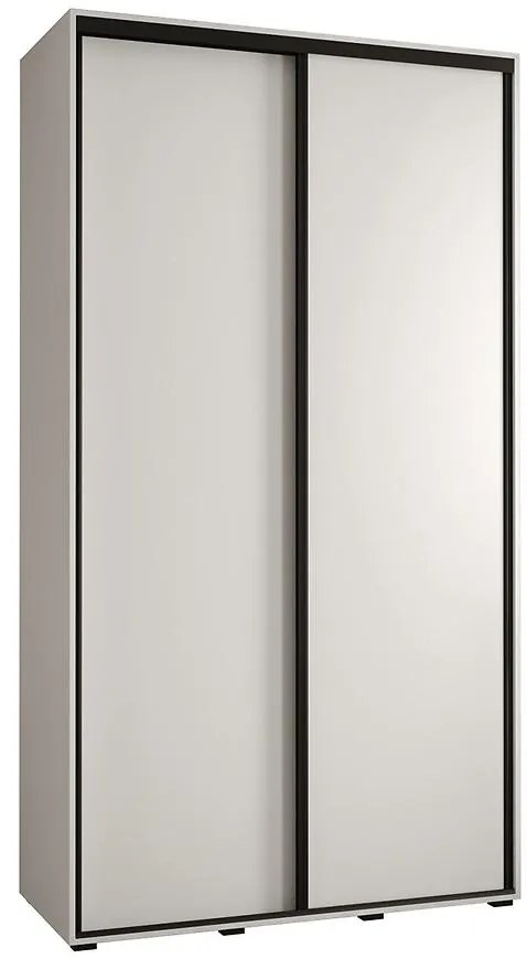 Skriňa 45 Canaris 1 130 biela/čierna