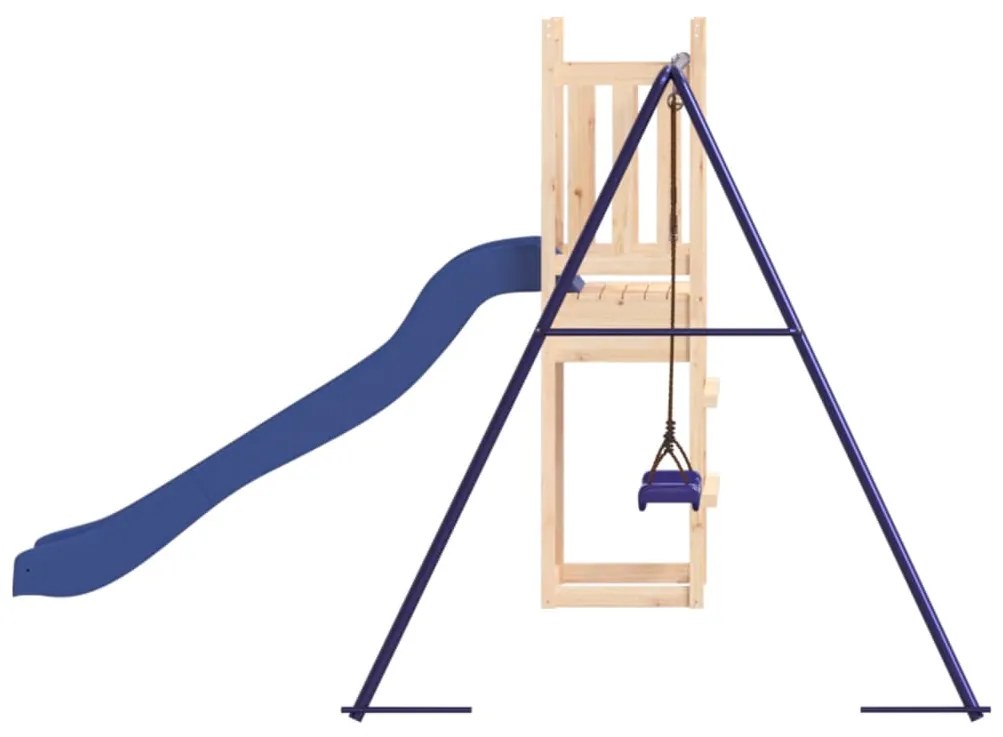 Vonkajšia súprava na hranie impregnovaná borovica