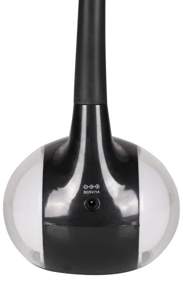 LED RGBW Stmievateľná dotyková stolná lampa COSMOS LED/6,5W/230V čierna