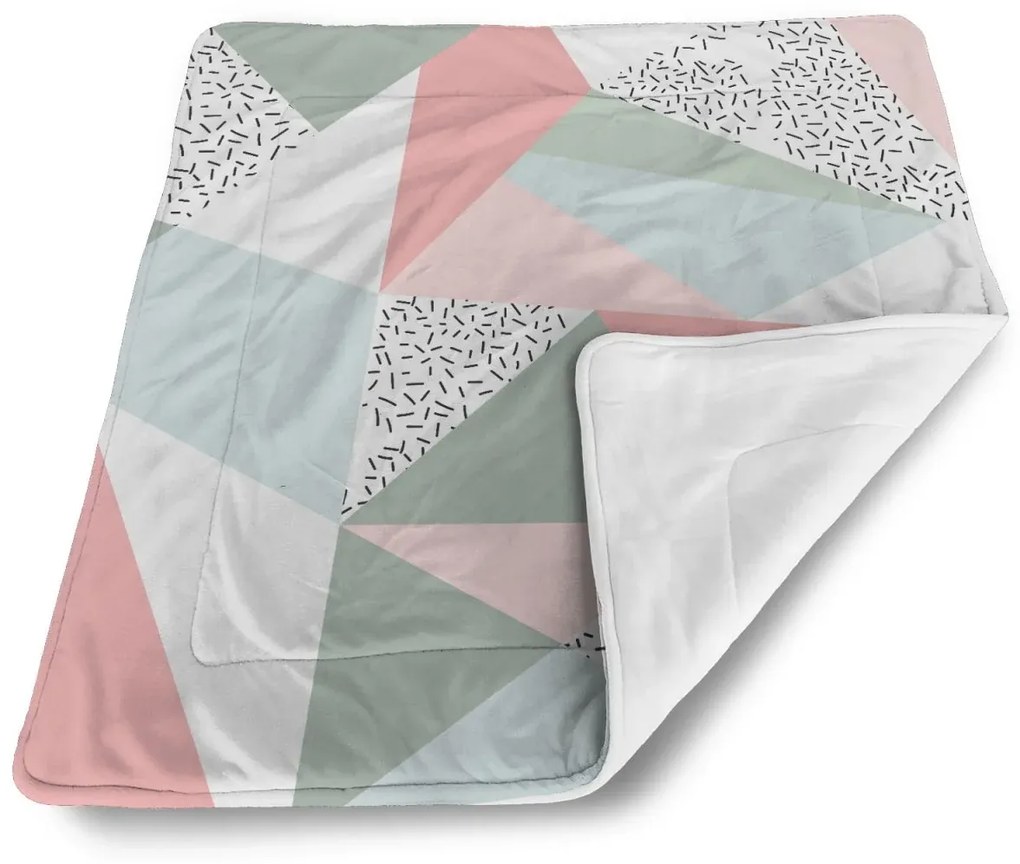 Sablio Deka pre bábätko Obrazce v nežných farbách - 90x120 cm