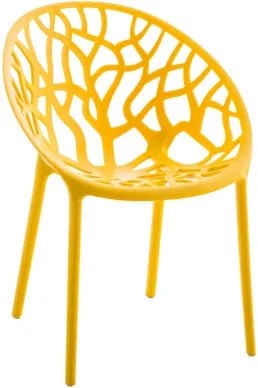 TREE DESIGN stolička, Farba Žltá
