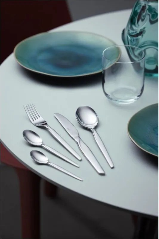 Antikoro príbor v striebornej farbe 16 ks Twist – Gense
