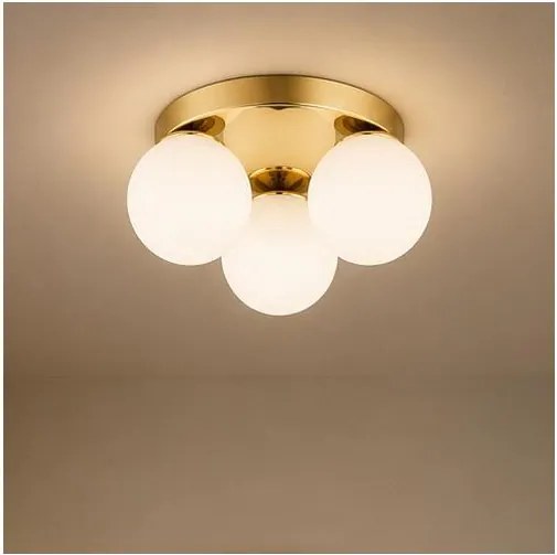Brilagi - Stropné svietidlo MILO 3xE27/60W/230V priemer 35 cm zlaté