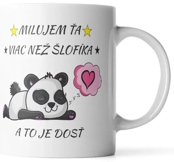 Sablio Hrnek Miluji tě víc než šlofíky - 330 ml - standard