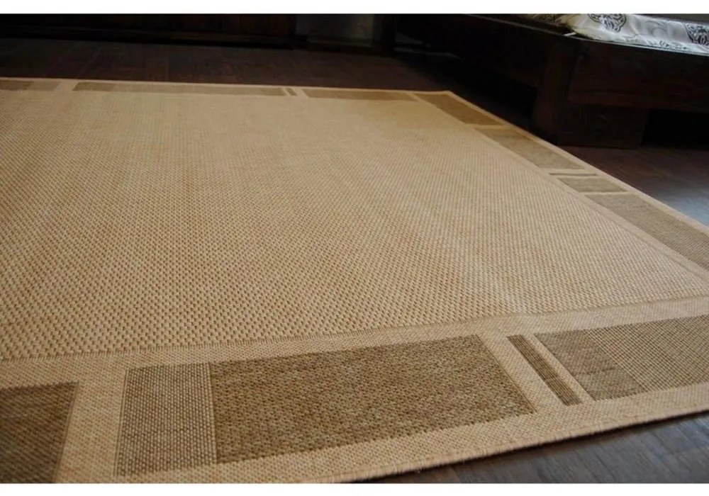 Kusový koberec Uga hnedobéžový 80x150cm
