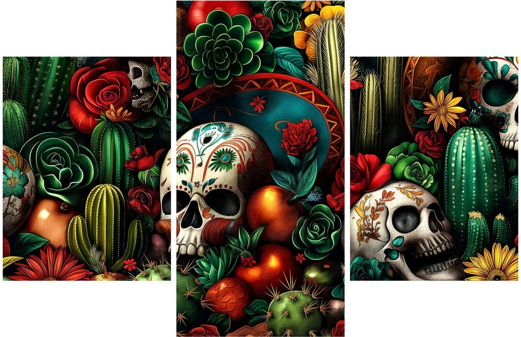 Obraz - Mexický koncept (90x60 cm)