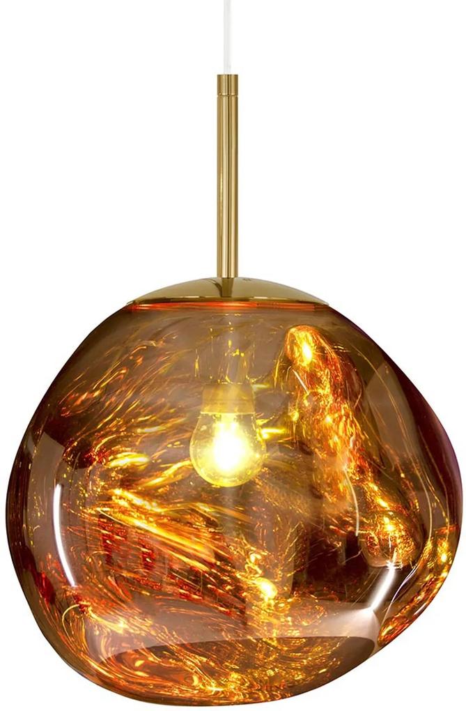 Tom Dixon Melt Mini – závesná lampa, zlato