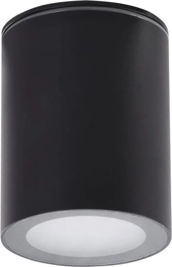 Azzardo AZ4216 - Vonkajšie bodové svietidlo PAPIKO 1xGU10/50W/230V IP65 čierna