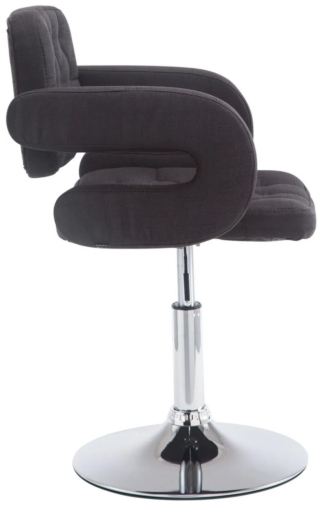 Kreslo Dublin - látka - Čierna