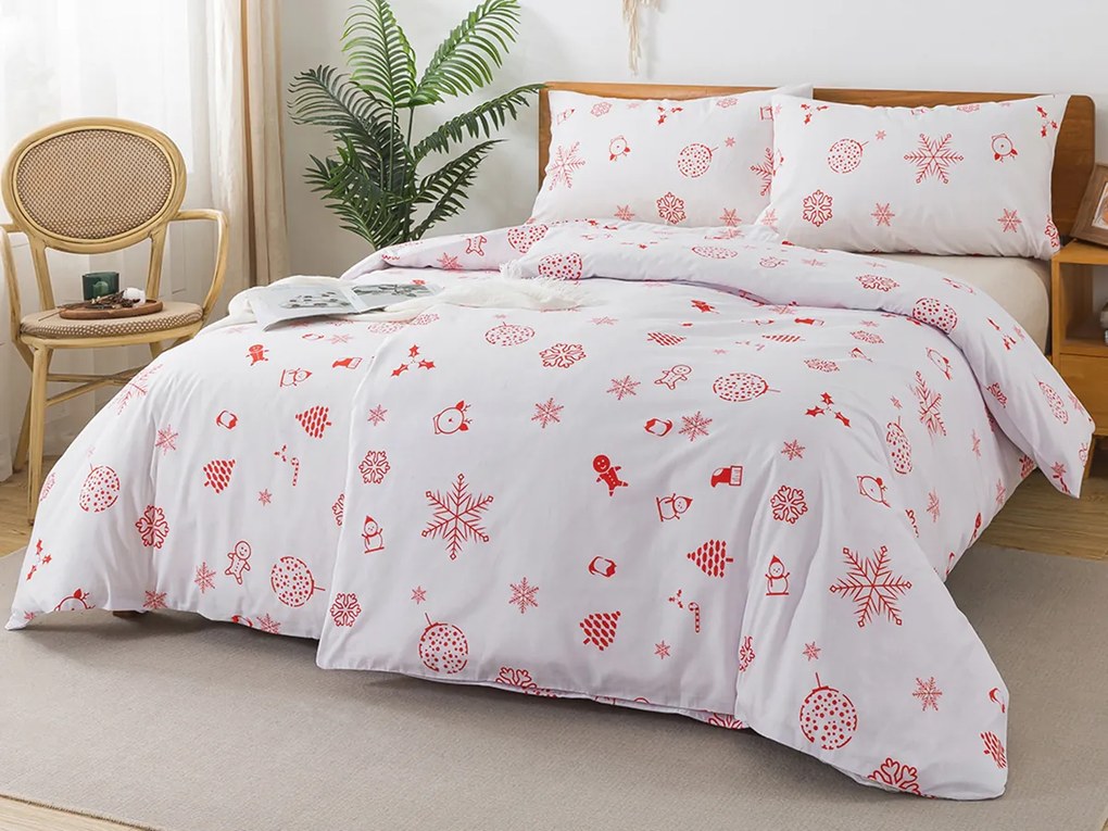 XPOSE® Francúzske bavlnené Renforcé obliečky VLOČKY