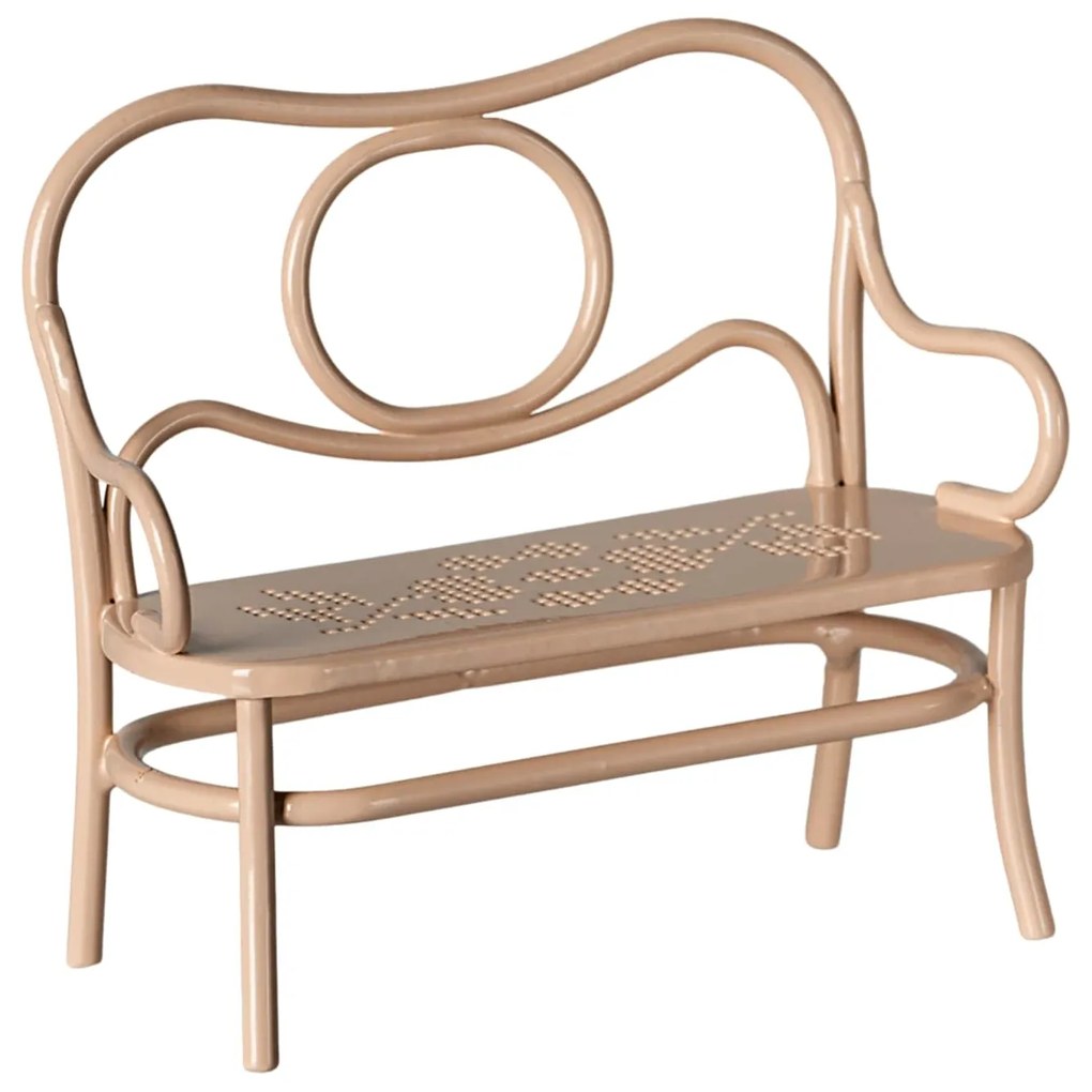 Maileg Kovový nábytok Café set pre zvieratká Maileg Pale Pink