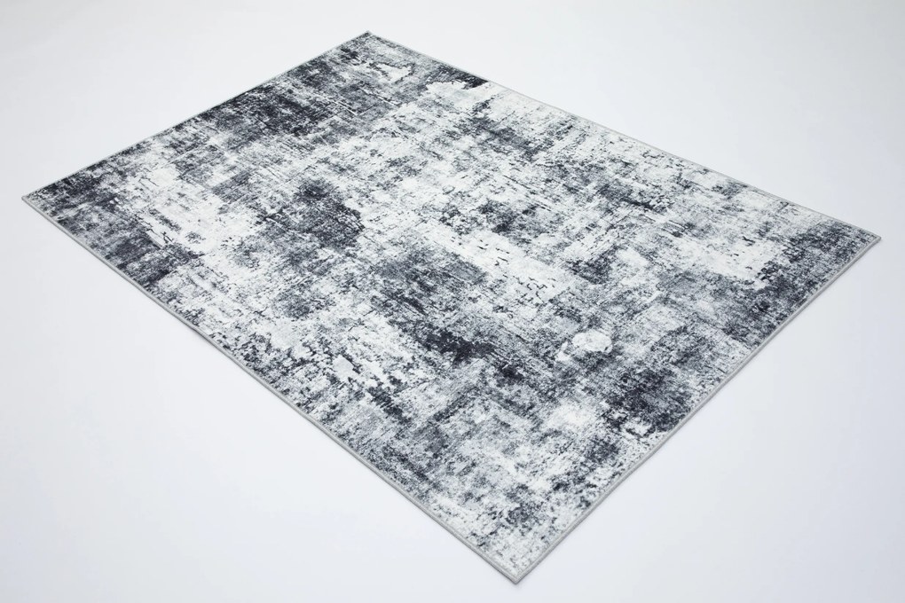 TA Koberec 250421A-1 BARI PRINT Sivý Obdĺžnikový Rozmer: 140x200 cm
