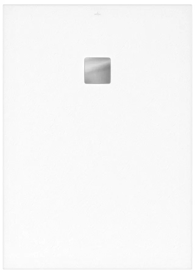 VILLEROY &amp; BOCH Planeo obdĺžniková sprchová vanička akrylátová, s technológiou RockLite, štandardný model, protišmyk (A), 1400 x 1000 x 40 mm, Nature White, UDA1410PLA2V-5N