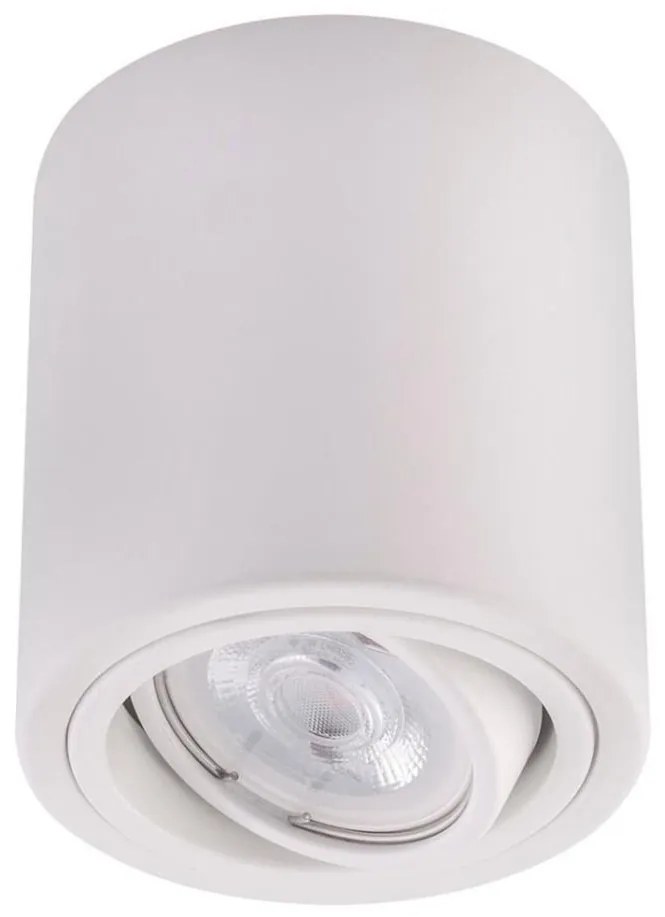 LED Bodové svietidlo TUBA 1xGU10/5W/230V 2700K biela