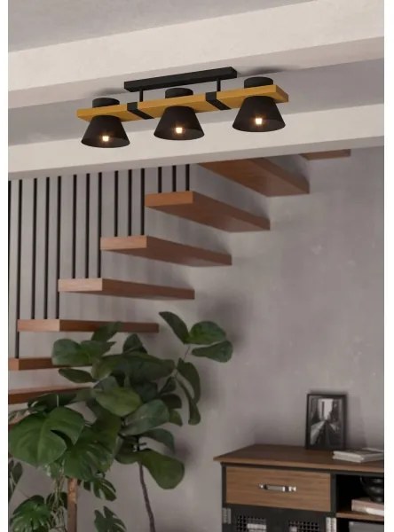 Eglo 43955 - Stropné svietidlo MACCLES 3xE27/15W/230V