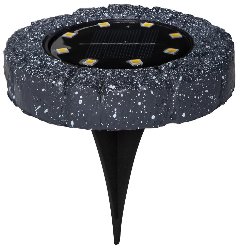 Súprava 2 vonkajších solárnych LED svietidiel Star Trading Lawnlight, ø 11 cm