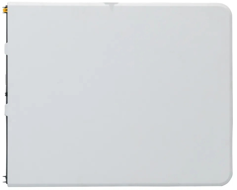 Autronic Záhradný stôl, kov, plast, biela, AZ-K1002 WT