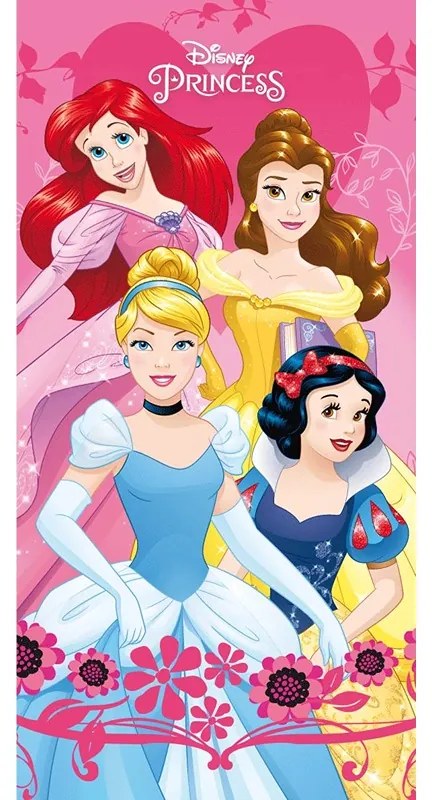 Froté osuška Princezné Disney 01 70x140 cm 100% bavlna