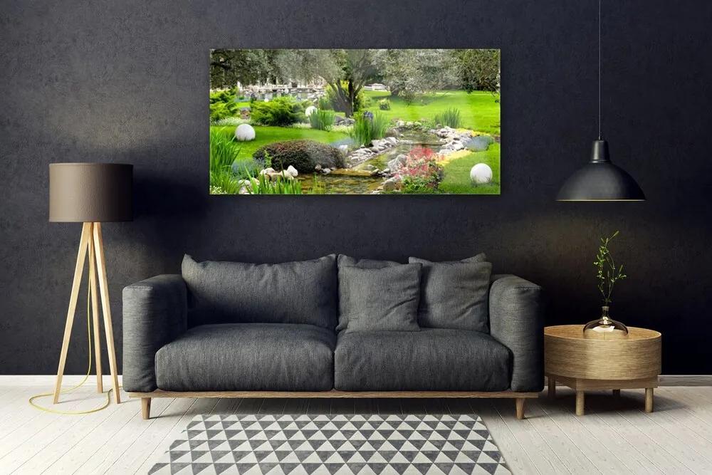 Obraz plexi Zahra strom kvety príroda 120x60 cm