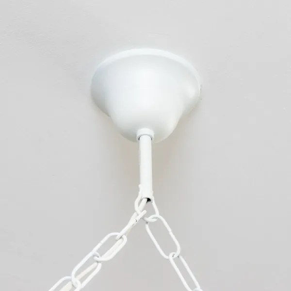 Brilagi - Závesný luster na reťazi QUEEN 6xE14/40W/230V buk/krémová