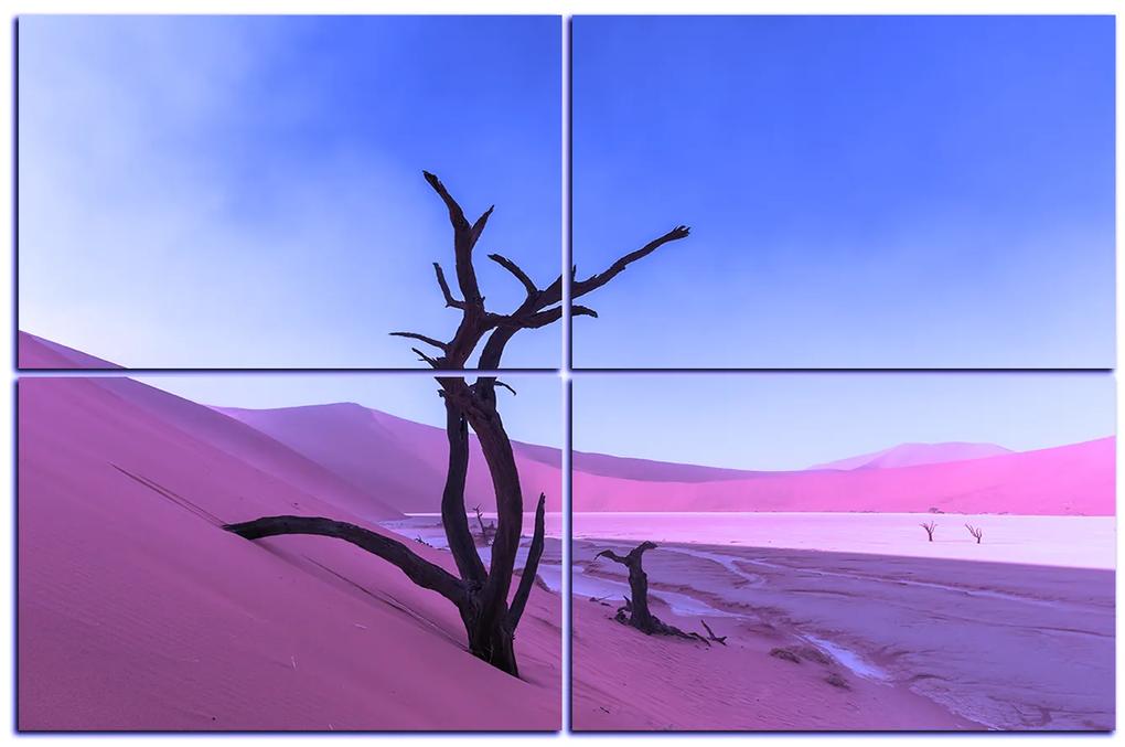 Obraz na plátne - Mŕtvy strom v dunach 1130FE (120x80 cm)