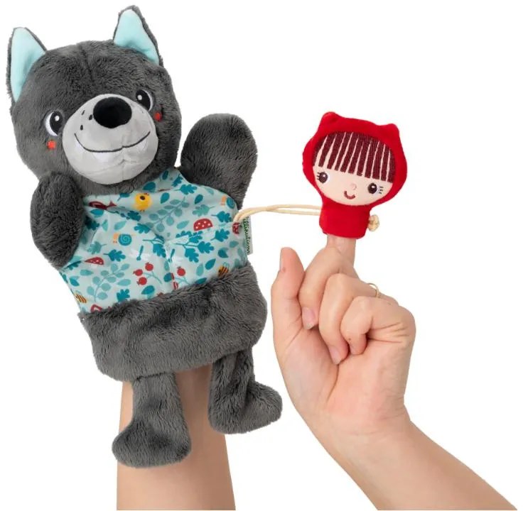 Lilliputiens - maňuška na ruku - vlk Ľudovít