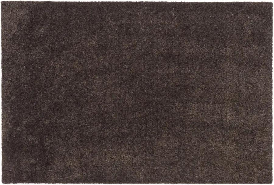 Tmavohnedá rohožka Tica copenhagen Unicolor, 60 × 90 cm