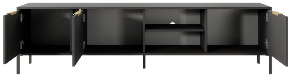LAS Sivý stolík pod TV Lars