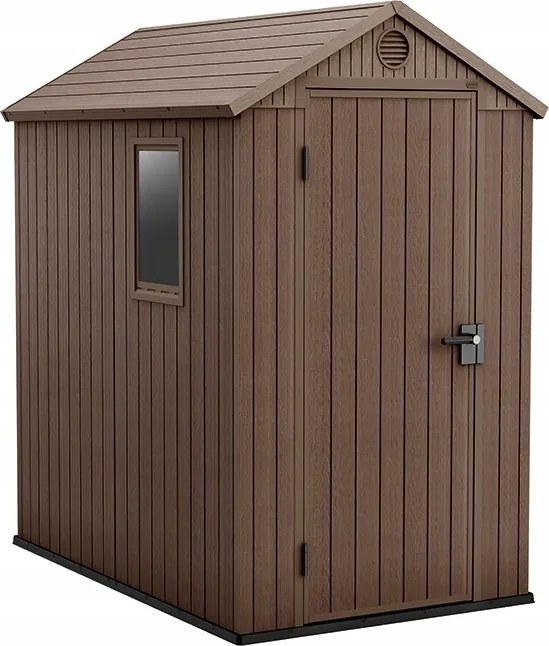 Keter Darwin 4x6 záhradný domček hnedý
