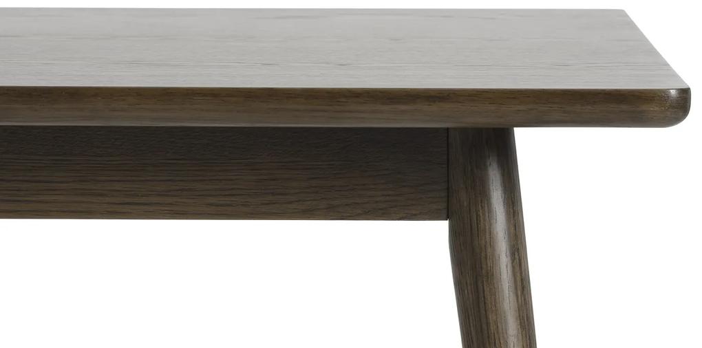 Dizajnový jedálenský stôl Tallys 150 cm dymový dub