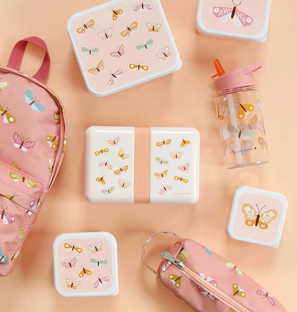 A Little Lovely Company - fľaša na pitie - motýliky