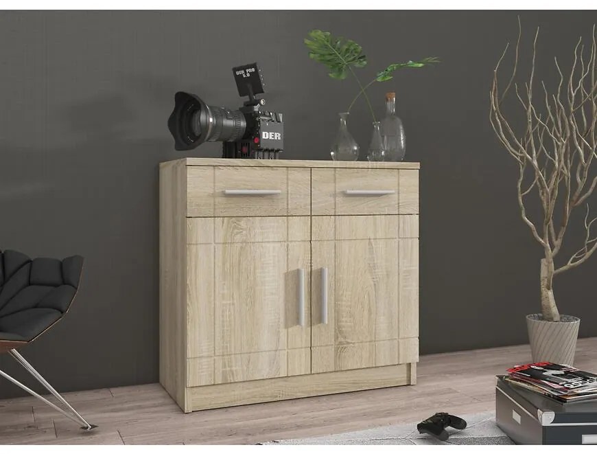 Komoda Paris 2F2S sonoma