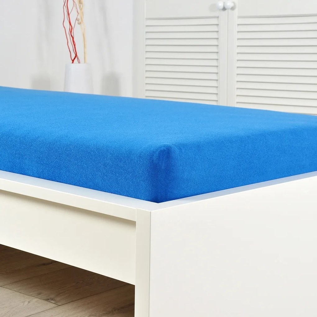 4Home froté prestieradlo Ideál kráľovská modrá, 70 x 140 cm