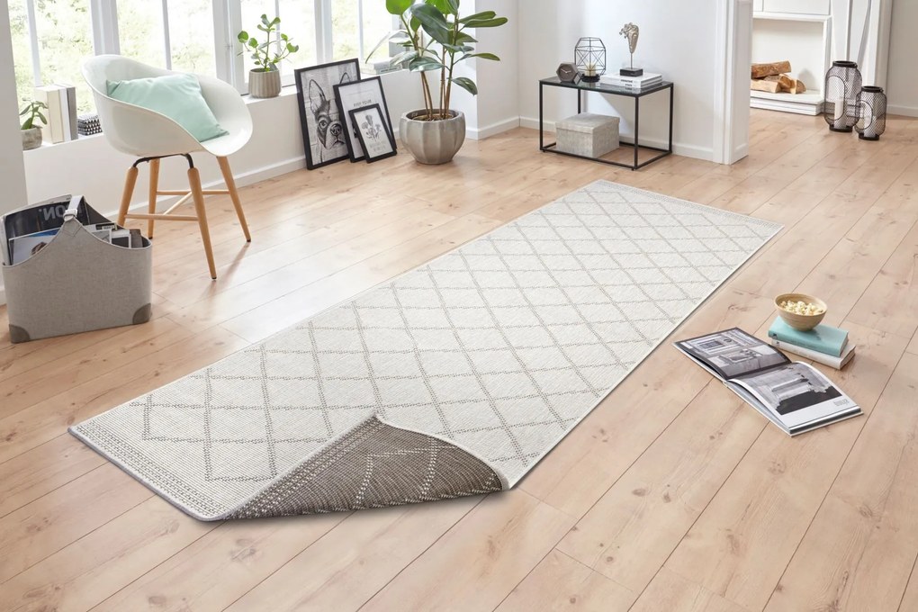 NORTHRUGS - Hanse Home koberce Kusový koberec Twin Supreme 105430 Corsica Linen – na von aj na doma - 200x290 cm