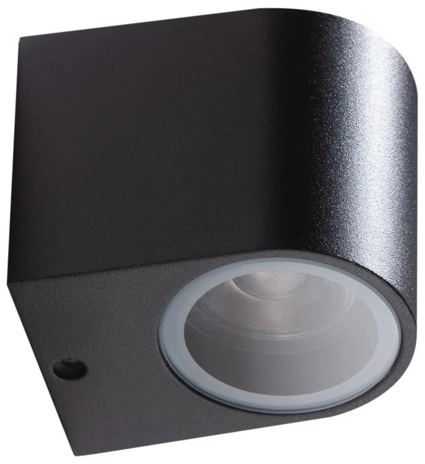Azzardo AZ4265 - Vonkajšie nástenné svietidlo RIMINI 1xGU10/35W/230V IP54 okrúhly AZ4265