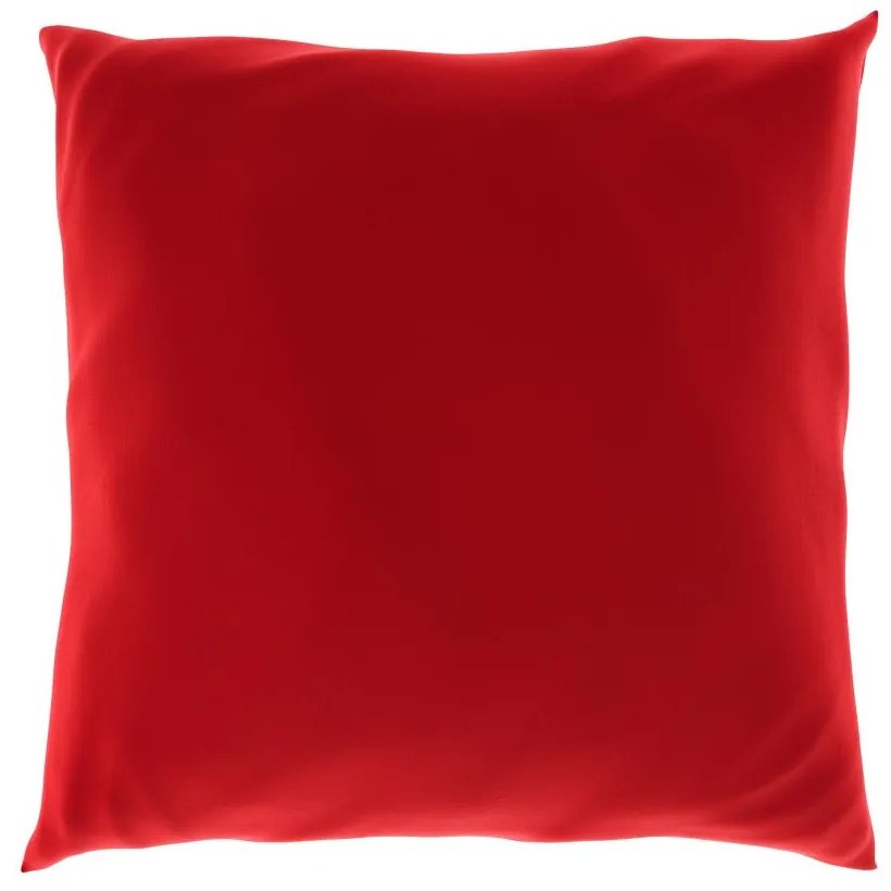 Kvalitex Bavlnená obliečka na vankúš 40x40 cm - červená