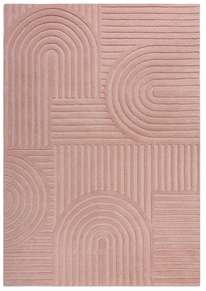 Flair Rugs koberce Kusový koberec Solace Zen Garden Blush - 160x230 cm